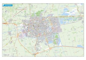 Kaart Leeuwarden