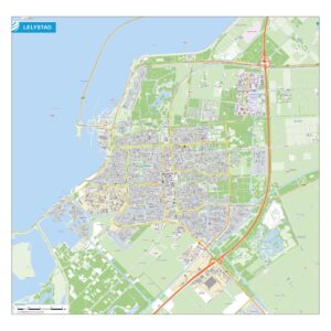 Kaart Lelystad