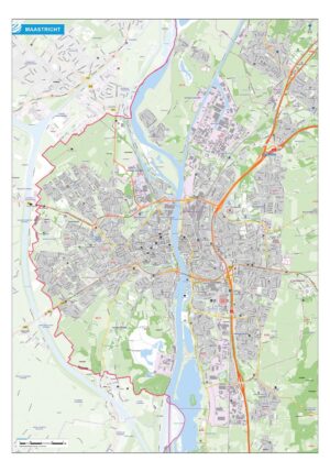 Kaart Maastricht