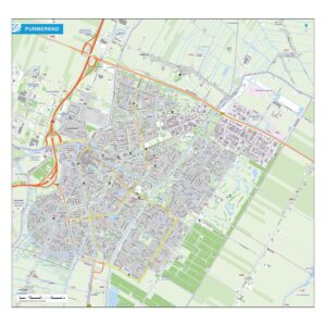 Kaart Purmerend