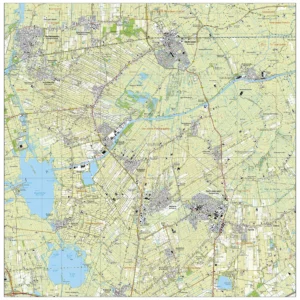 Topografische kaart Achtkarspelen