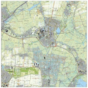 Topografische kaart Alphen aan den Rijn