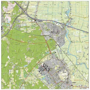 Topografische kaart Baarn