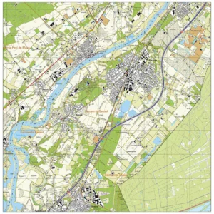 Topografische kaart Beesel