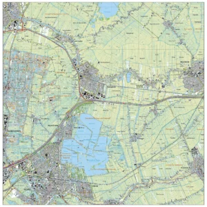 Topografische kaart Bodegraven-Reeuwijk