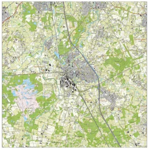 Topografische kaart Boxtel