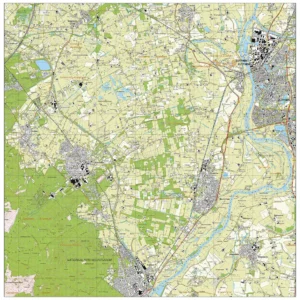 Topografische kaart Brummen