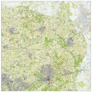Topografische kaart Dinkelland
