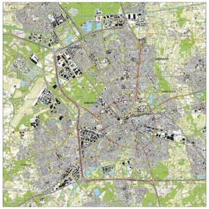 Topografische kaart Eindhoven