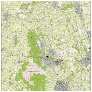 Topografische kaart Hellendoorn