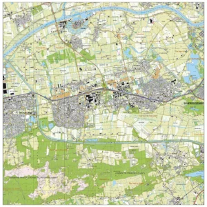Topografische kaart Heusden