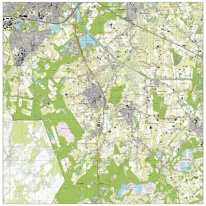 Topografische kaart Hilvarenbeek