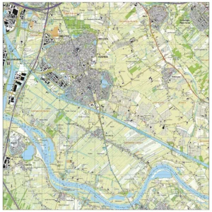 Topografische kaart Houten