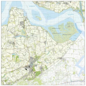 Topografische kaart Hulst
