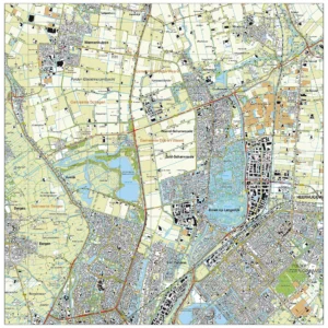 Topografische kaart Langedijk