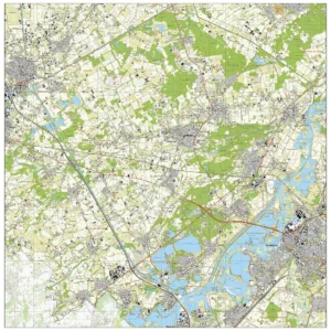 Topografische kaart Leudal