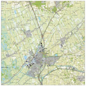 Topografische kaart Meppel