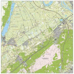 Topografische kaart Oldebroek