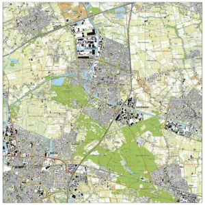 Topografische kaart Oosterhout