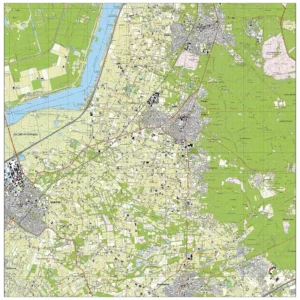 Topografische kaart Putten