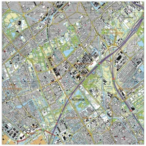 Topografische kaart Rijswijk