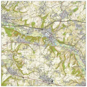 Topografische kaart Valkenburg aan de Geul