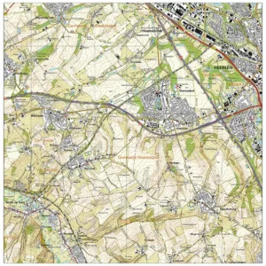 Topografische kaart Voerendaal