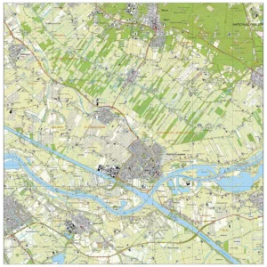 Topografische kaart Wijk bij Duurstede
