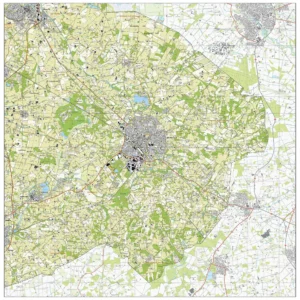 Topografische kaart Winterswijk