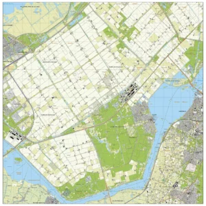 Topografische kaart Zeewolde