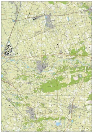 Topografische kaart Dalfsen