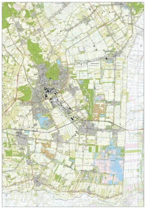 Topografische kaart Emmen