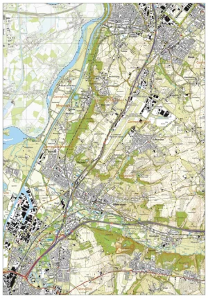 Topografische kaart Meerssen