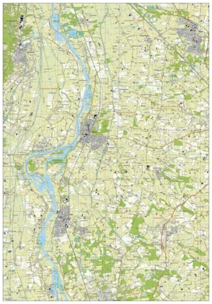 Topografische kaart Olst-Wijhe