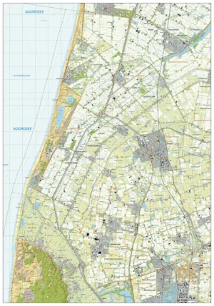 Topografische kaart Schagen