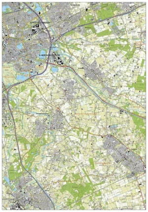 Topografische kaart Sint-Michielsgestel