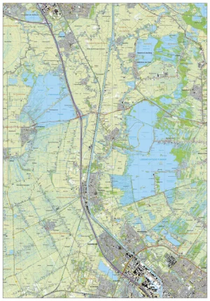Topografische kaart Stichtse Vecht