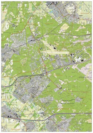Topografische kaart Zeist