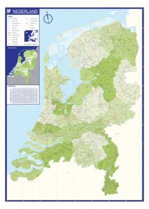 Kaart Waterschappen Nederland