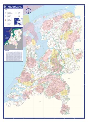 Drone no-fly zone kaart Nederland