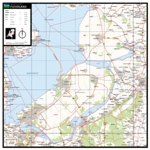 Gemeentekaart Flevoland
