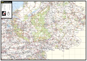 Gemeentekaart Gelderland