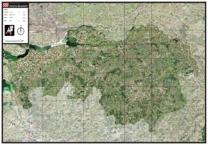 Satellietkaart Noord-Brabant
