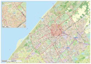 Gedetailleerde Kaart Den Haag