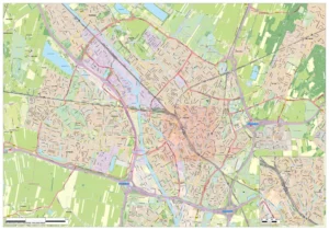 Gedetailleerde Kaart Utrecht