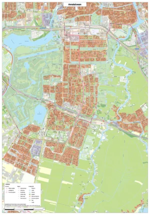 Kaart Amstelveen