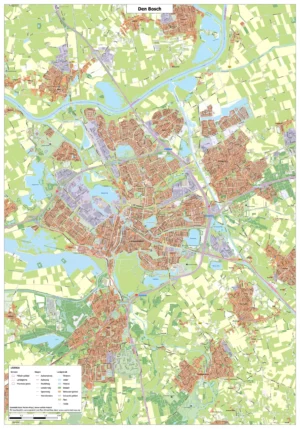 Kaart Den Bosch