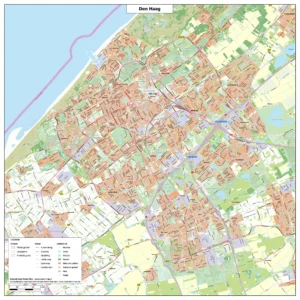 Kaart Den Haag
