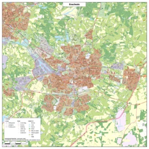 Kaart Enschede