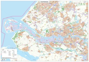 Kaart Groot Rotterdam